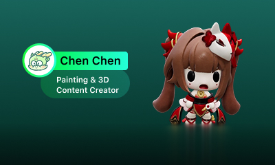 Hi3D 2D to 3D conversion workflow - from sketch to 3D printed custom figurine