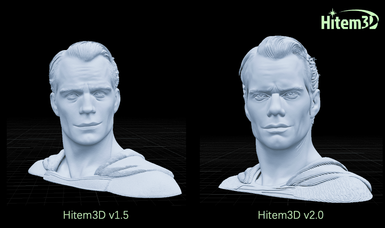 Hitem3D 2.0: Realistic Hair Flow and Improved Facial Proportions
