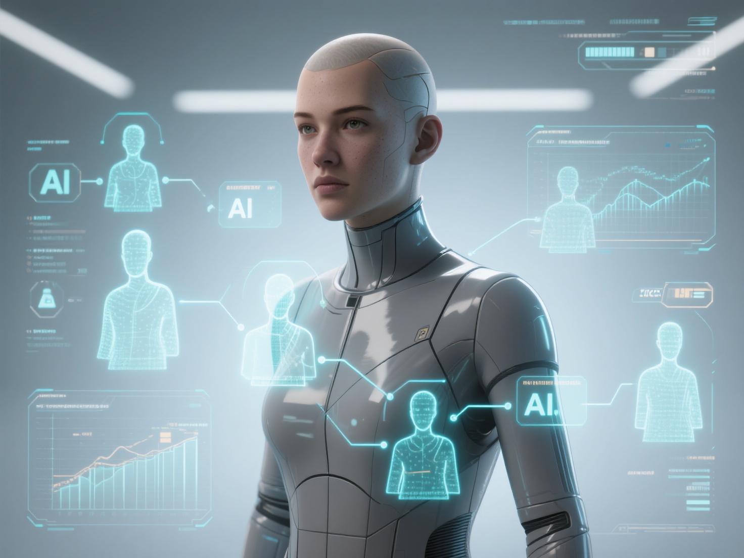 AI-generated NPC and procedural narrative visualization in game development interface