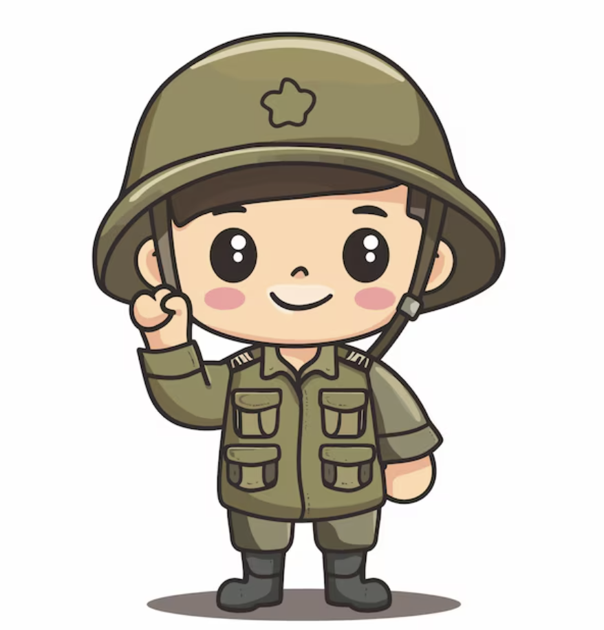 2D cartoon character image used as input for Hitem3D AI to generate a print-grade 3D model