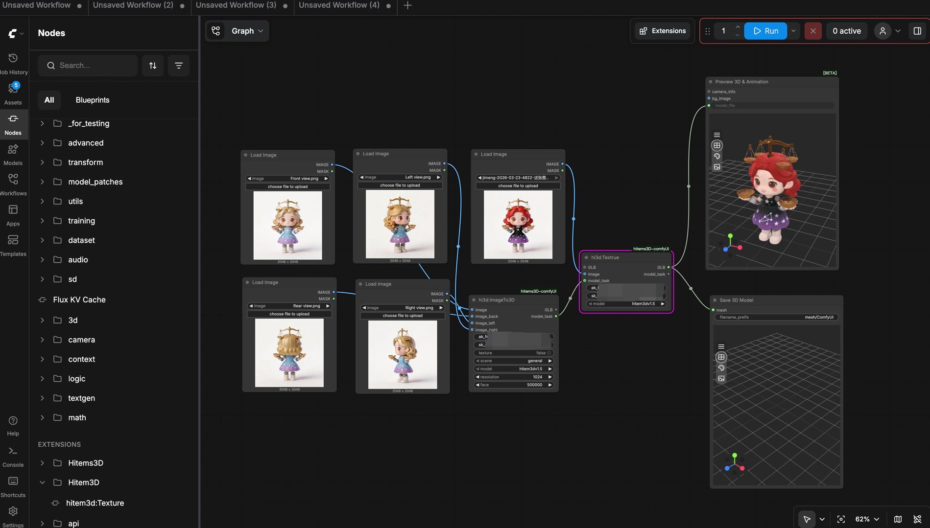 How to Generate AI 3D Models in ComfyUI Using the Hitem3D Plugin (Step-by-Step Guide) - Hitem3D