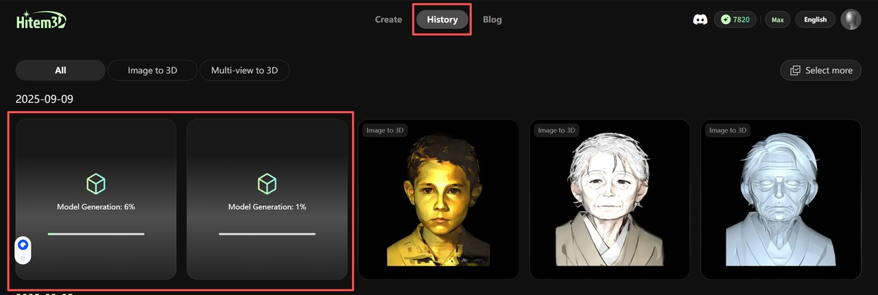 upload successful